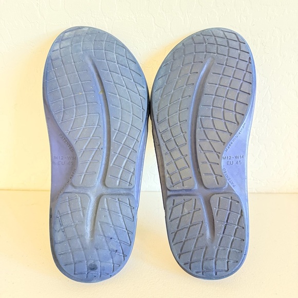 OOFOS OOahh Navy Blue Sport Flex Slide M12 main image 7